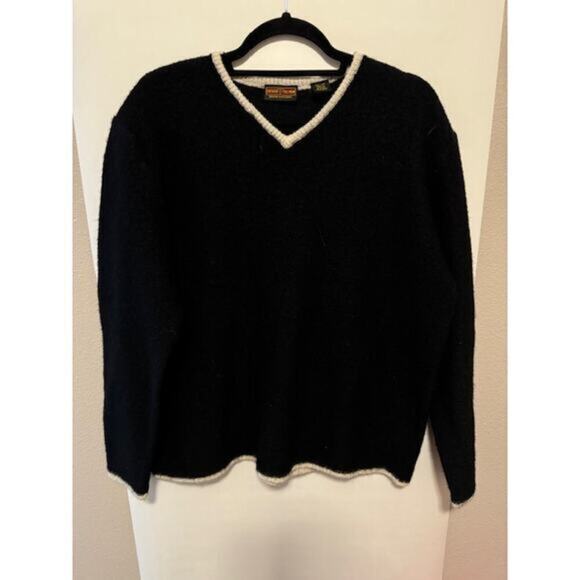 Vintage Oxford Fullham Men's Sweater Size Large‎ 100% Wool - Picture 1 of 4